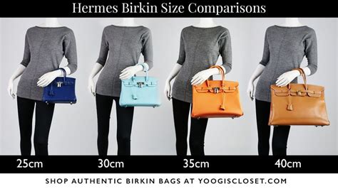 Hermes handbag sizes